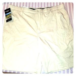 Mens Architect Golf Shorts Khaki Size 38 Flat NEW